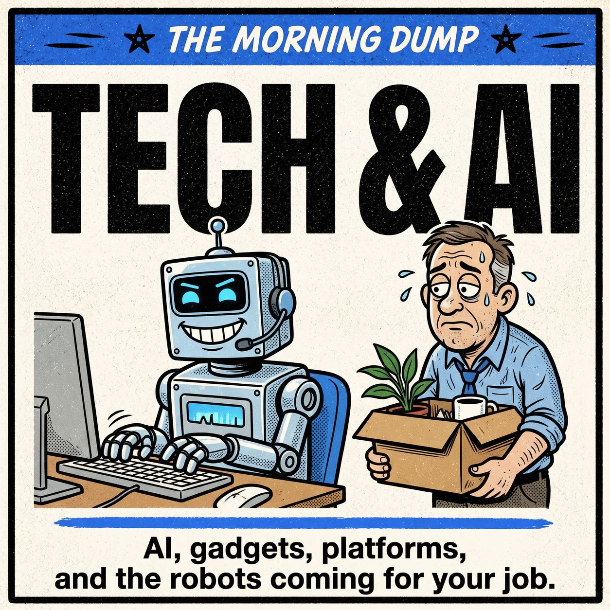 Tech & AI: AI, gadgets, platforms, the robots-taking-our-jobs beat.