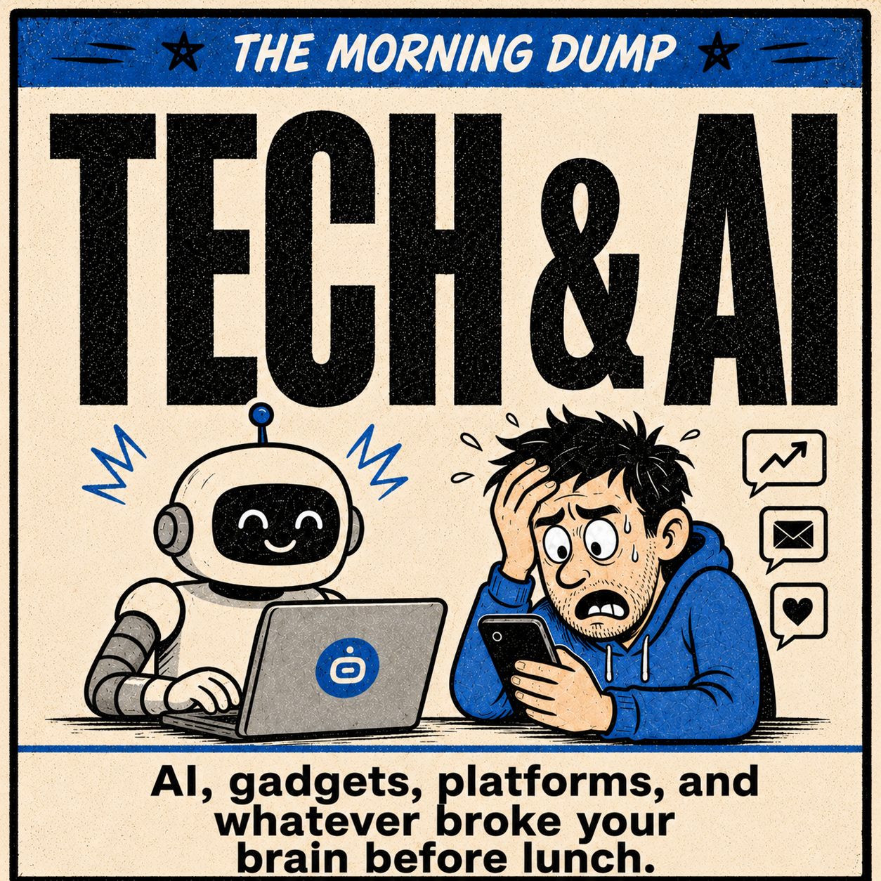Tech & AI: AI, gadgets, platforms, the robots-taking-our-jobs beat.